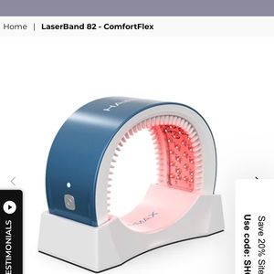 Brand new LaserBand 82 - ComfortFlex
LASER THERAPY FOR HAIR REGROWTH